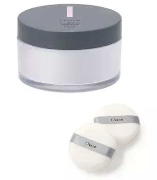Chacott Finishing Powder Face Powder Finishing Powder Matte Matte Transparency 763 Clear 30g Set with a exclusive puff small Color (2 куска)