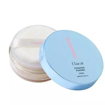 Chacott Finishing UV Powder Cool Genderless Cosmetics для женщин и мужчин 15 г В комплекте с розовой лентой Puff 782 Осветляющий натуральный и цветной
