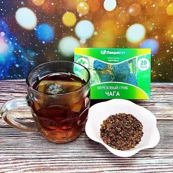 Чага Березовый Гриб Ароматизированный Березовый Чай Пакетики Дикий Портативный Индивидуально Упакованный 3 boxes