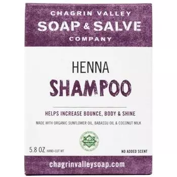 Chagrin Valley Soap Salve Органический натуральный шампунь-мыло - Хна