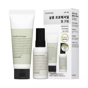 CHAHONG Крем для эластичных локонов 120 мл, специальный (+ 60 мл спрей в комплекте)