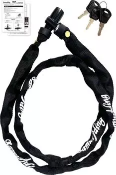 Chain Lock Bicycle Key Lock in Samuriding Bike Dial Lock Road Bike Cross Bike Dial Lock Free Settings Diameter 4mm Japanese Instruction Manual Type