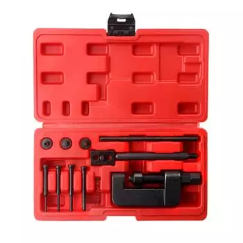 Chain Repair Tool Set Motorcycle Chain Splitter Breaker Motorbike Mountain Riveting Tool Heavy Duty Link Bicycles