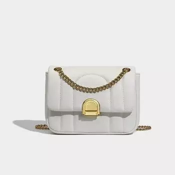 Chain Single Shoulder Underarm Bag Spring/Summer New Commuter Fashion Simple Handheld Versatile Small Square Crossbody Bag (20cm<Max Length<30cm)