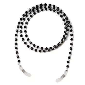 Chains Mask Lanyard Neck Strap String Beads Glasses Chain Spectacle Cord Glasses Chains Mask Chains black-1