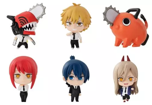 Chainsaw Man Capsule Фигурка Коллекция Типы Набор Gacha Capsule Игрушка [Bandai] [6 (Полный Полный)]