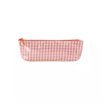 Чай AfternoonTea LIVING Pouch HY21 Чехол для зубной щетки в клетку Gingham Check, оранжевый [Afternoon Living]