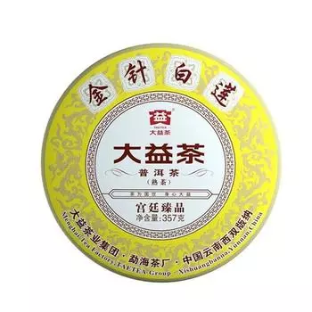 Чай элитный Dayi Tea Palace Pu er Imperial Tea Golden Needle White Lotus 357г