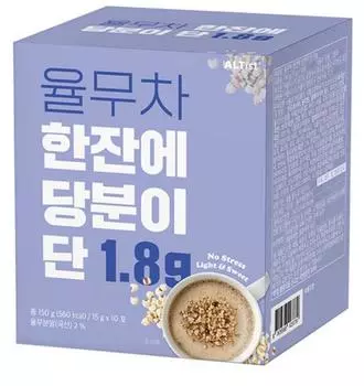 Чай Altrist Job s Tears – всего 1,8 г сахара на порцию, полезный и освежающий чай 1 box (10 Packs)