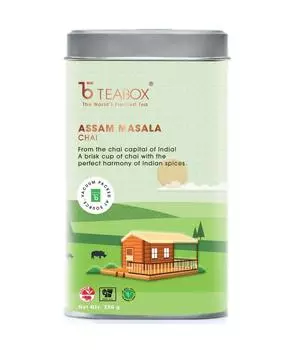 Чай Ассам Масала (250 г), Assam Masala Chai, Teabox
