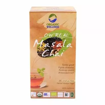 Чай Аюрведический (травяной сбор) (Тулси) Масала, Organic Wellness 25шт.