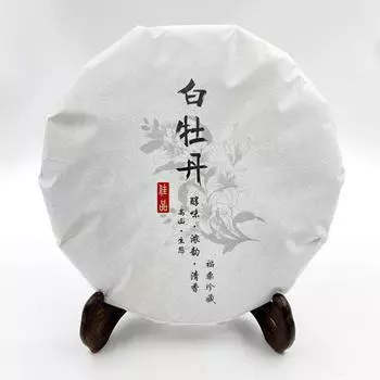 Чай Белый Белый Пион 2020 г. Fuding High Mountain Белый Пион Чайный Торт Бай Ча 300г 300g