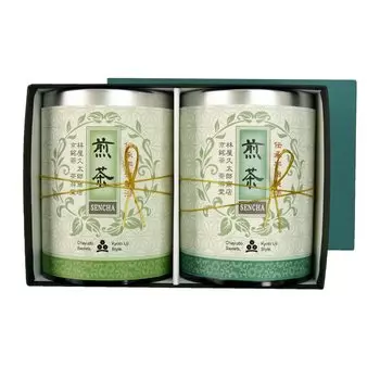 Чай Chayudo Kyoto Uji 2 вида подарочных листьев сенча по 120 г каждый (Набор Такамине/Киетаки)