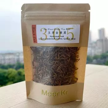 Чай черный №305 Первый сорт Чайный бутон JinJunmei Китайский Фуцзянь Красный 50г