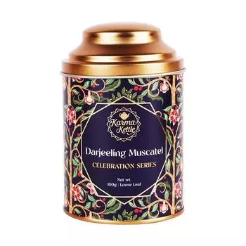 Чай черный чай Karma Kettle Darjeeling Muscatel цельнолистовой - 100 г