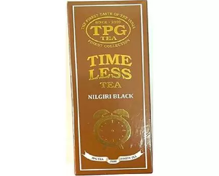 Чай черный индийский Нилгири Безвременный чай Time Less Tea, TPG 100г