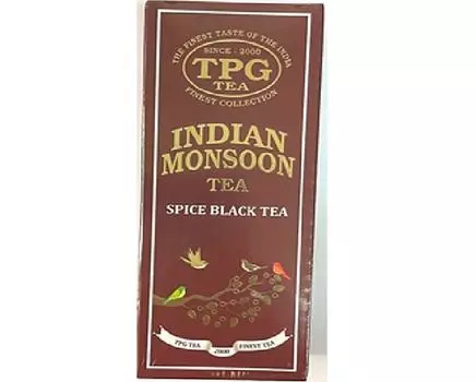 Чай черный индийский со специями Индийский сезон дождей Spice Black Indian Monsoon Tea , TPG 100г