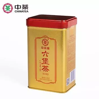 Чай CHINATEA Brand Golden Can 2 сорт Liu Pao Hei Cha темный рассыпной Liubao 150г