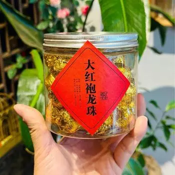 Чай Дахунпао Чай Лунчжу Чай в кирпичах Консервированный чай в больших количествах с круглыми бусинами Чайная группа Чай Угольная выпечка Рафинированный чай Улун Северной Фуцзянь 250g