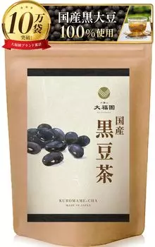 Чай Daifukuen Black Bean Tea Чайные пакетики Black Bean Domestic 40 пакетов 5 г x 40 Без добавок Без кофеина (Черные соевые бобы, пакеты)