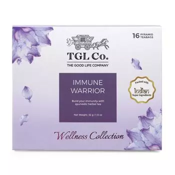 Чай для укрепления иммунитета (16 пак, 2 г), Immune Warrior Tea, TGL Co.
