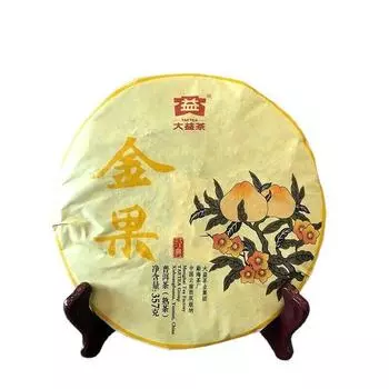 Чай Gold Fruit Menghai Dayi TAETEA Пуэр Шу Пуэр Спелый чай Пуэр 357г