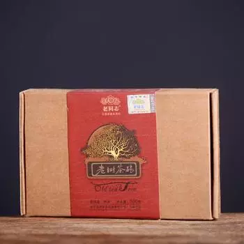Чай Хайвань 2011 Мэнхай Старое Дерево Чай Кирпич Спелый Пуэр Чай Пу Эр 500г Коробка