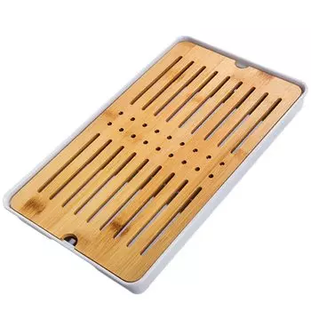 Чай HIGHAWK, бамбуковая емкость для хранения воды, чайная смола, полая, емкость для слива воды из чая, 1500 мл, доска, подставка, тарелка, тип, поднос,