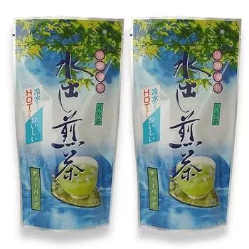 Чай холодного заваривания Сенча Холодный чай Чайный пакетик Ямэ 5 г x 16 Набор из 2 пакетиков Ямэ Ча но Сато