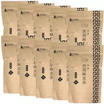 Чай Хонцзиен, отечественный черный кунжутный ячменный чай в пакетиках, полезный чай 10 г x 20 шт. x 10 пакетиков, набор 2000 г