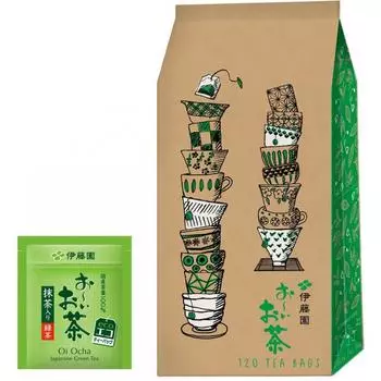 Чай Itoen Cucumber, зеленый чай с чаем Matcha Eco, пакетик 1,8 GX 120 пакетиков