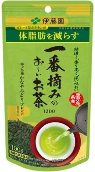 Чай Itoen Ichiban Pickled Tea Kanaya Midori Blend 100 г с функциональными 1200 чайными листьями [Пищевые характеристики]