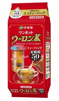 Чай Itoen One Pot Oolong Tea Eco в пакетиках x 50 пакетиков x 4 шт. 4,0 г