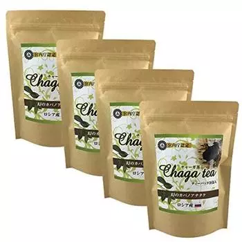 Чай из чаги в упаковке 4 г26 пакетов Чай Кабаноанатаке Чай из чаги Сертифицировано FBA Сертифицировано Агентством Императорского Двора на 100% (1 сумка) (4)