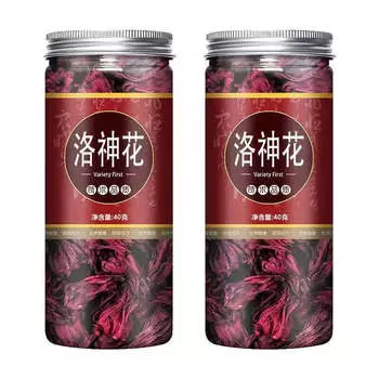 Чай из цветов розы, 80 г, китайский цветочный чай Roselle в упаковке, преимущества сухого розового чая