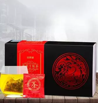 Чай из десяти ингредиентов с семенами коикса и порией, красная фасоль пория, травяной Job s Tears 150 г