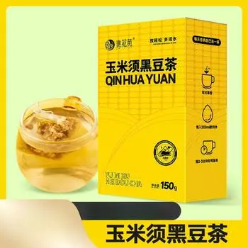 Чай из кукурузного шелка Чай из черной фасоли 150 г в треугольной упаковке Черный чай из кукурузной фасоли Полезный чай