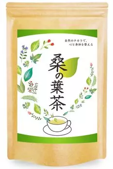 Чай из листьев шелковицы Natural Feast Сделано в Японии Сделано в префектуре Токусима Пакетированный чай без кофеина Листья шелковицы Сделано в Японии (30 мешков)