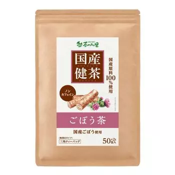 Чай из лопуха Чатсуминосато, пакетики для чая 2 г x 50 упаковок, полезный чай без кофеина