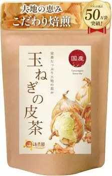 Чай из луковой шелухи Onkatsu Farm Чайные пакетики отечественного производства x 30 Чай из луковой шелухи Чай из луковой шелухи Кверцетин [Всего 500 000 пакетиков] (2г пакеты/официальный