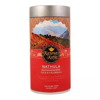 Чай из Рододендрона, Тулси и Календулы (50 г), Nathula, Karma Kettle