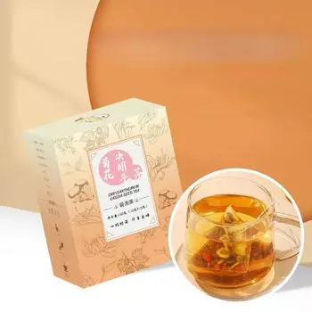 Чай из семян хризантемы, кассии, жимолости, дерезы, лопуха, целебных трав 100 г