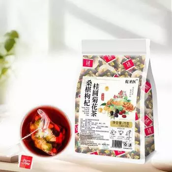 Чай из шелковицы, ягод годжи, лонгана и хризантемы, чай из шелковицы, ягод годжи, 150 г