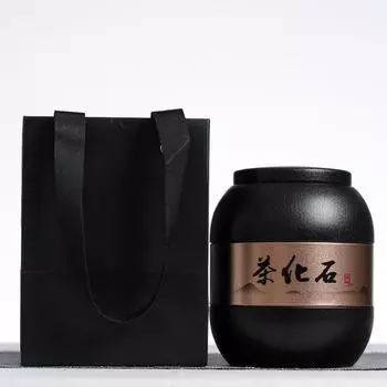 Чай Юньнань Пуэр 2009 Мэнхай Крепкий липкий ароматный чай Fossil 500г/банка