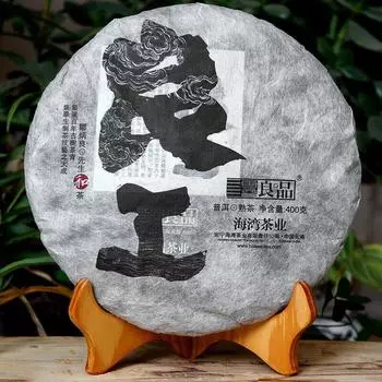 Чай Юньнань Пуэр Liangpin Series 2017 Haiwan Old Comrade Lianggong Ripe Tea 400г