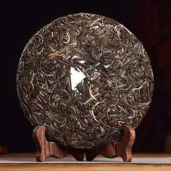 Чай Юньнань Пуэр Мэнхай Чай с древним деревом Пуэр Impression Qizi Cake Shengpu 357г
