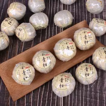 Чай Юньнань Пуэр Мэнхай Золотой бутон Пуэр Чай Спелый чай 500г