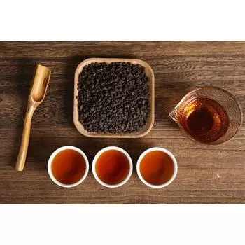 Чай Юньнань Пуэр Мэнхайский чай Ископаемый 500 г Рассыпной чай Спелый чай