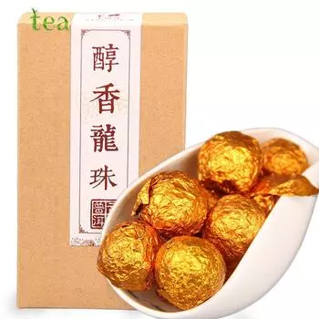 Чай «Юньнань Пуэр» мягкий, чай «Сяолунчжу Пуэр» заваренный, а чистый чай «Лунчжу Пуэр» ручной работы весит 170 г. 170g