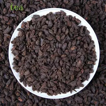 Чай Юньнань Пуэр Спелый чай Чай Ископаемый выдержанный старый чайный головок Улучшенный рассыпной чай Клейкий сломанный серебряный 500 г 500g